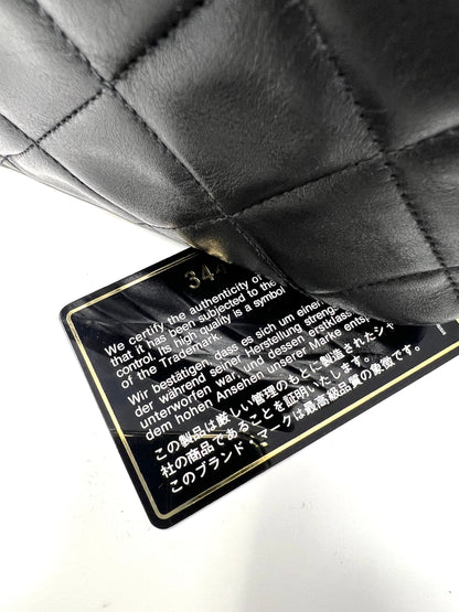 Maxi Single Flap Bag Black
