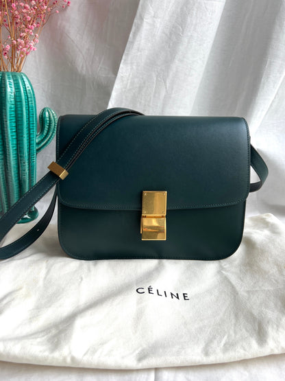 Medium Classic Box Bag Calf leather
