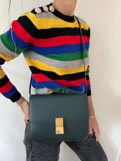 Medium Classic Box Bag Calf leather