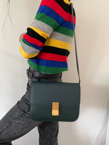 Medium Classic Box Bag Calf leather