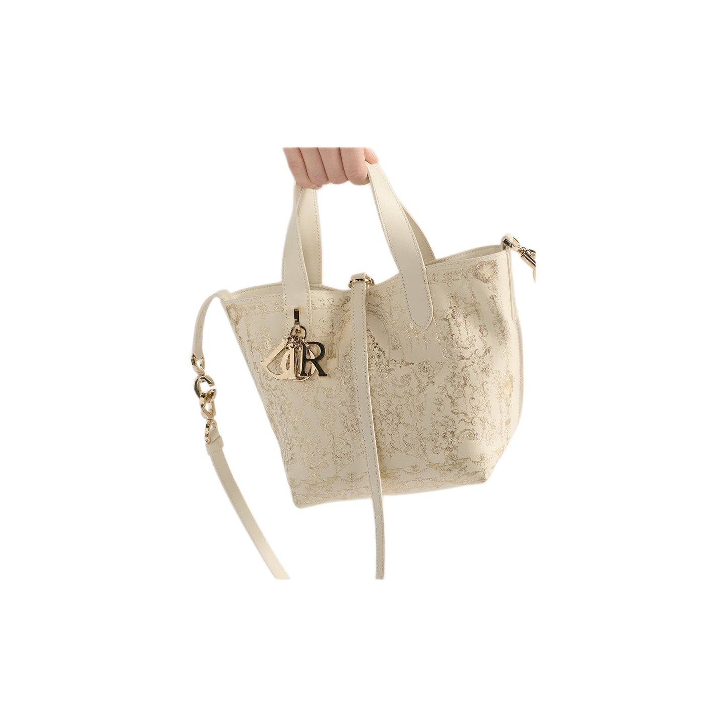 Small Dior Toujours Vertical Tote Bag