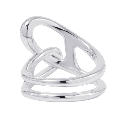 HERMES Chaine d'Ancre Punk Ring Size 58 SV925
