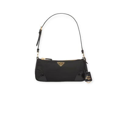 Re-Edition 2002 Re-Nylon And Brushed Leather Shoulder Bag