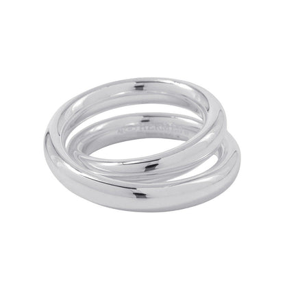 HERMES Caba Cityslide clutchertige Ring Size #53 SV925