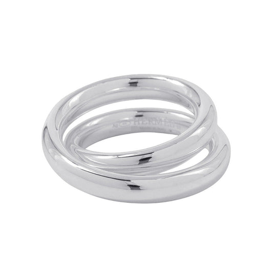 HERMES Caba Cityslide clutchertige Ring Size #53 SV925
