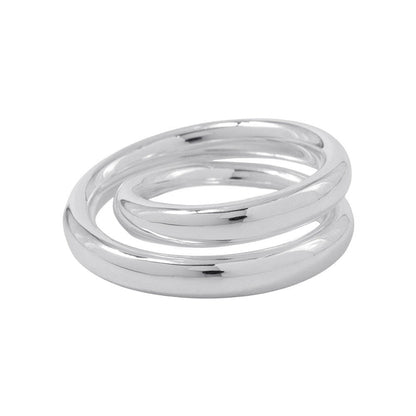 HERMES Caba Cityslide clutchertige Ring Size #53 SV925