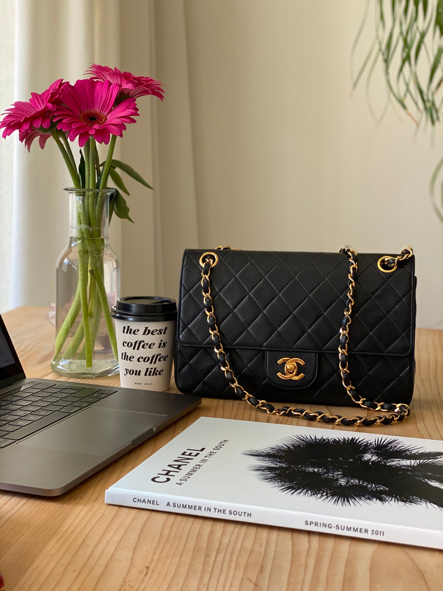 CHANEL Small Classic/Timeless Double Flap Bag