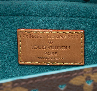 Limited Edition Monogram Flore Perforated Saumur Bag