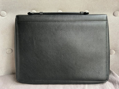 Mulberry Black Zip Around Document Folio (RRP £695)