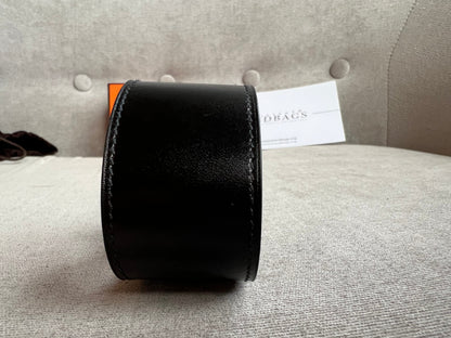 Hermes Black and Silver Dog Bracelet (RRP £600)