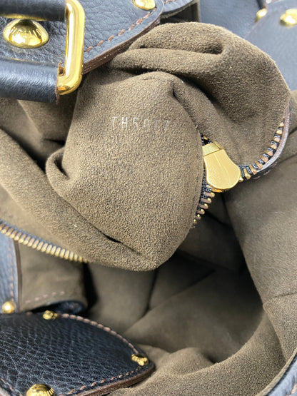 LOUIS VUITTON MAHINA XL BLACK LEATHER