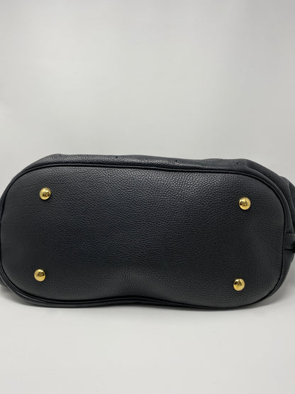 LOUIS VUITTON MAHINA XL BLACK LEATHER