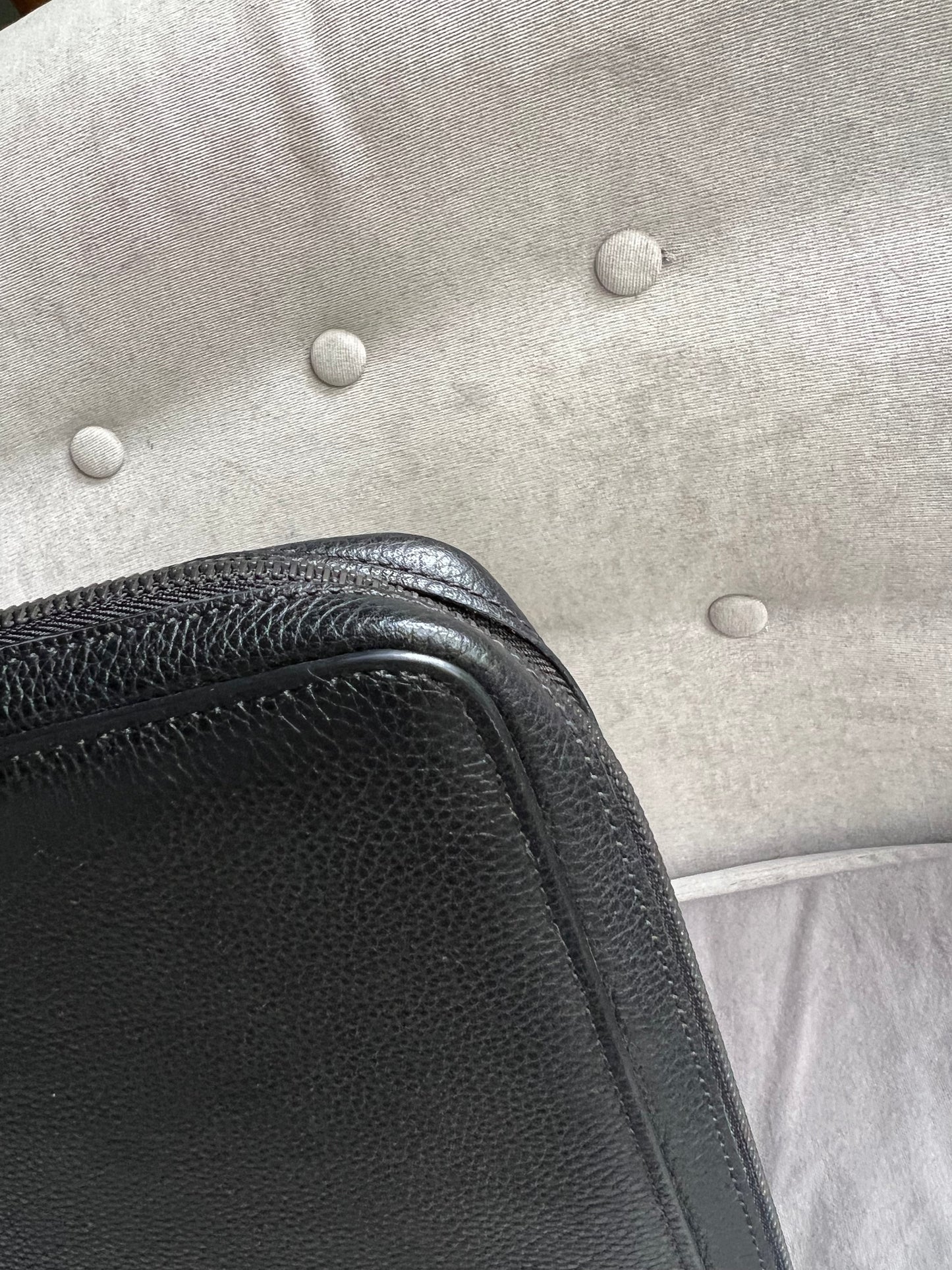 Mulberry Black Zip Around Document Folio (RRP £695)
