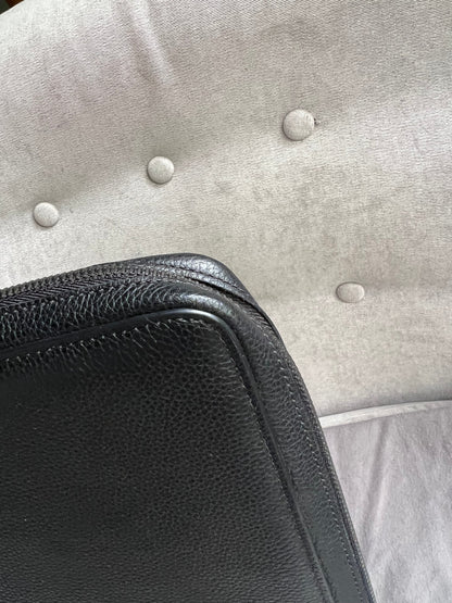 Mulberry Black Zip Around Document Folio (RRP £695)