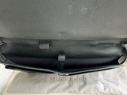 Mulberry Black Zip Around Document Folio (RRP £695)