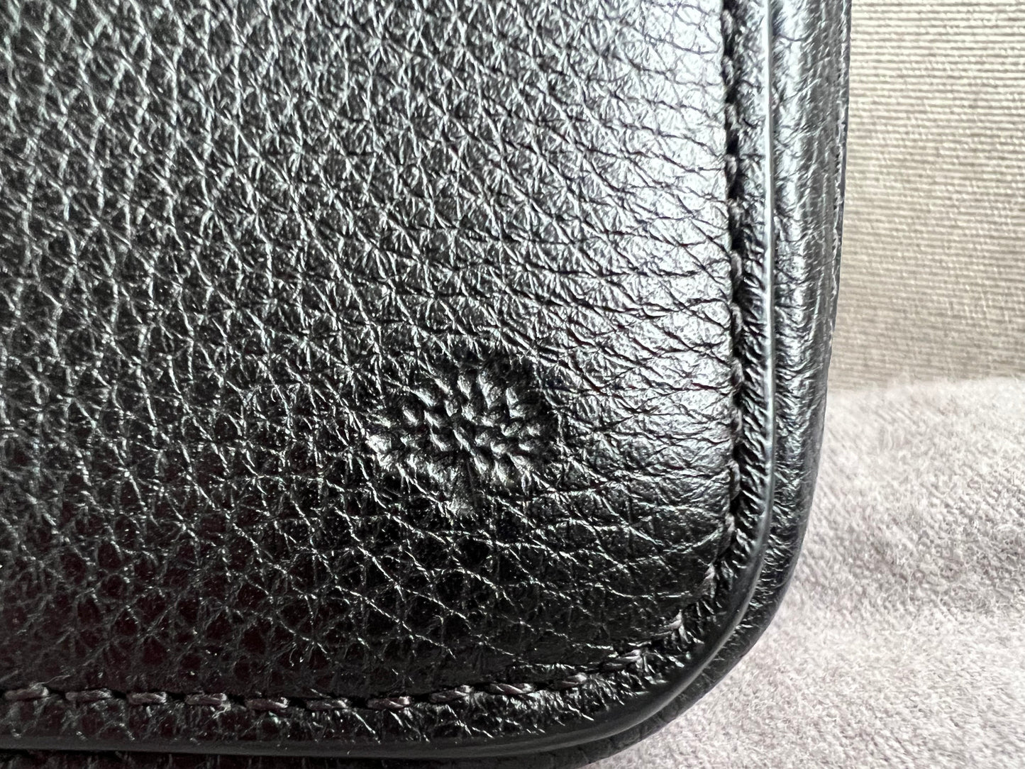 Mulberry Black Zip Around Document Folio (RRP £695)