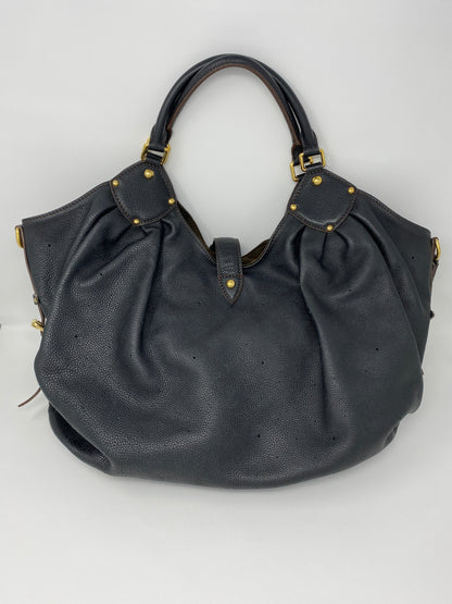 LOUIS VUITTON MAHINA XL BLACK LEATHER