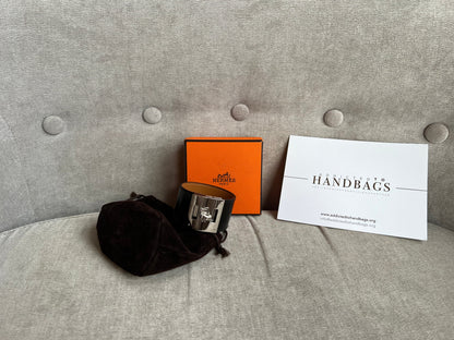 Hermes Black and Silver Dog Bracelet (RRP £600)