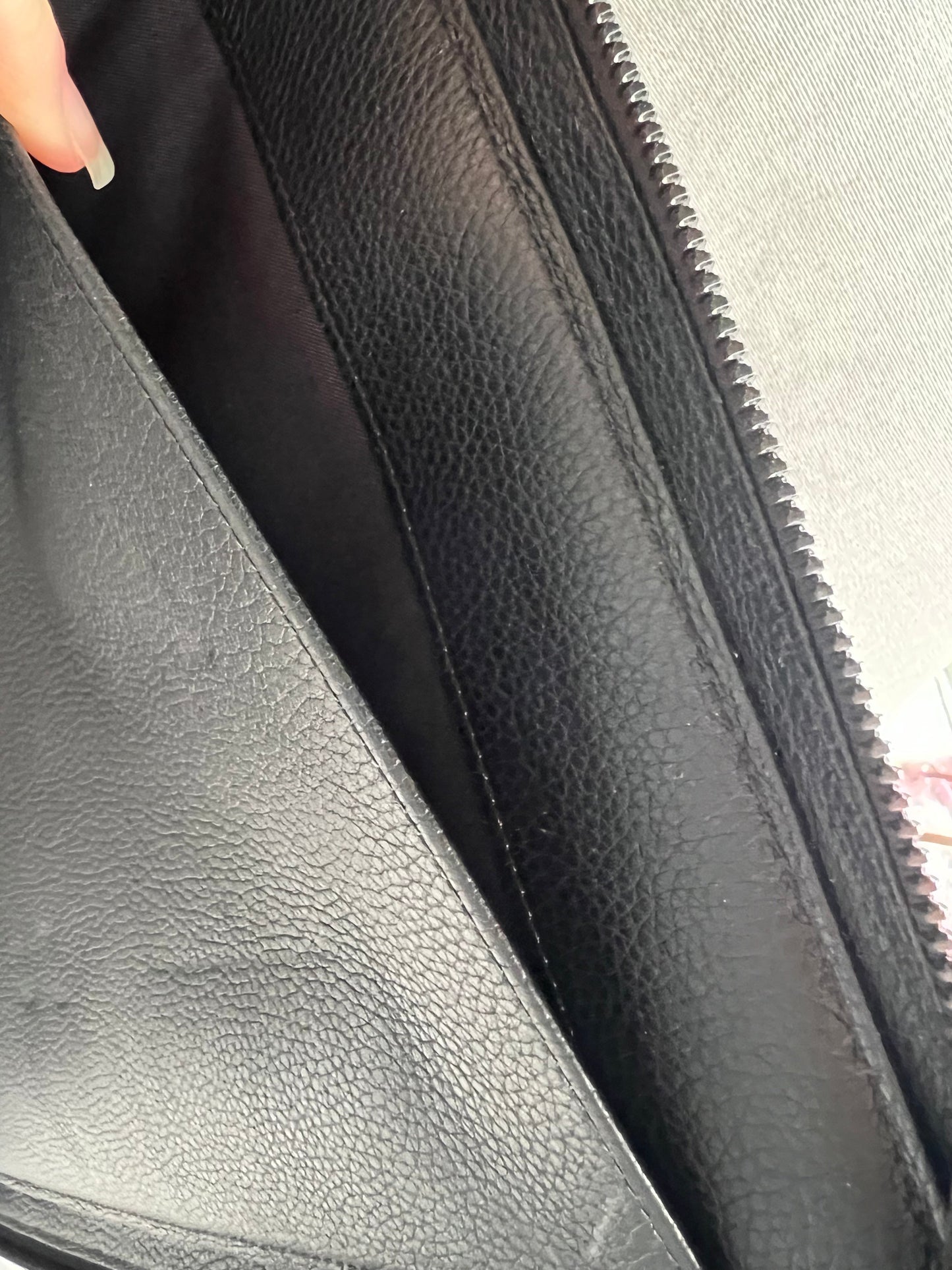 Mulberry Black Zip Around Document Folio (RRP £695)