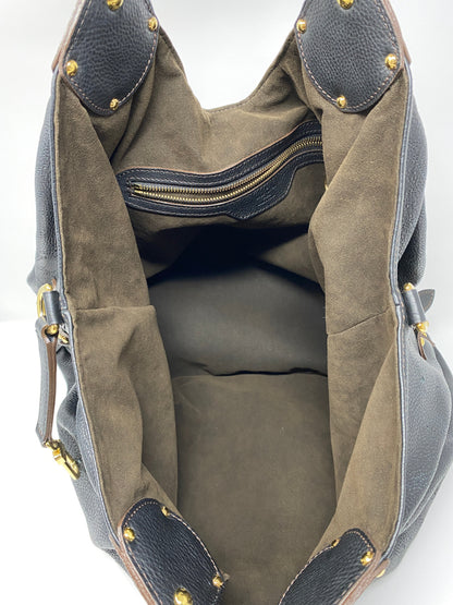 LOUIS VUITTON MAHINA XL BLACK LEATHER