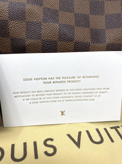 LOUIS VUITTON DAMIER EBENE CANVAS SPEEDY 30 BAG