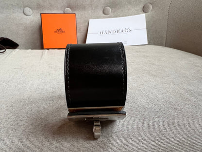 Hermes Black and Silver Dog Bracelet (RRP £600)