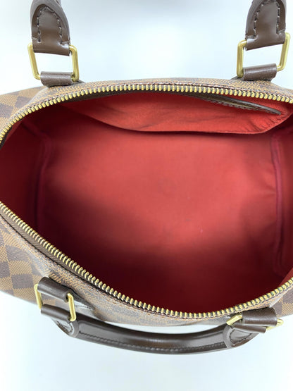 LOUIS VUITTON DAMIER EBENE CANVAS SPEEDY 30 BAG