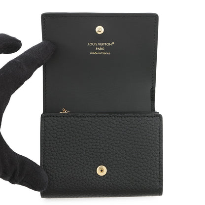 LOUIS VUITTON Portefeuille Capucine Tiny NoirM12149 Leather