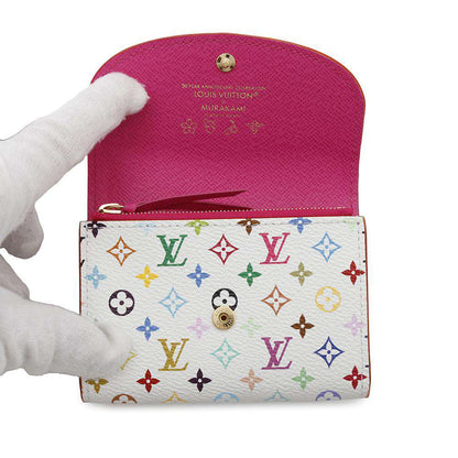 LOUIS VUITTON LV × TM Rosalie Coin Purse WhiteM13399 Monogram・Multicolor