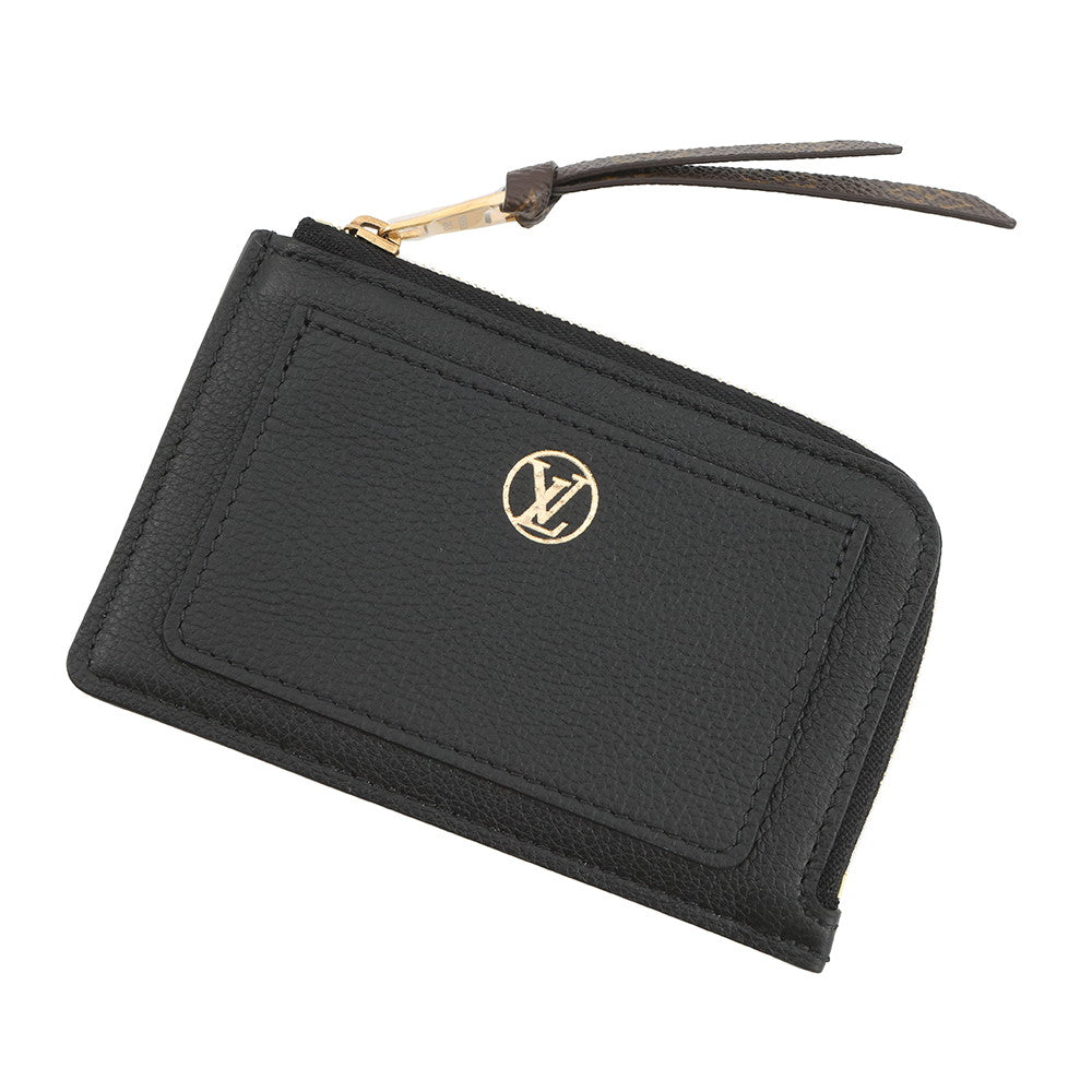 LOUIS VUITTON Card Case Porto Cult Lowkey NoirM14550 Leather