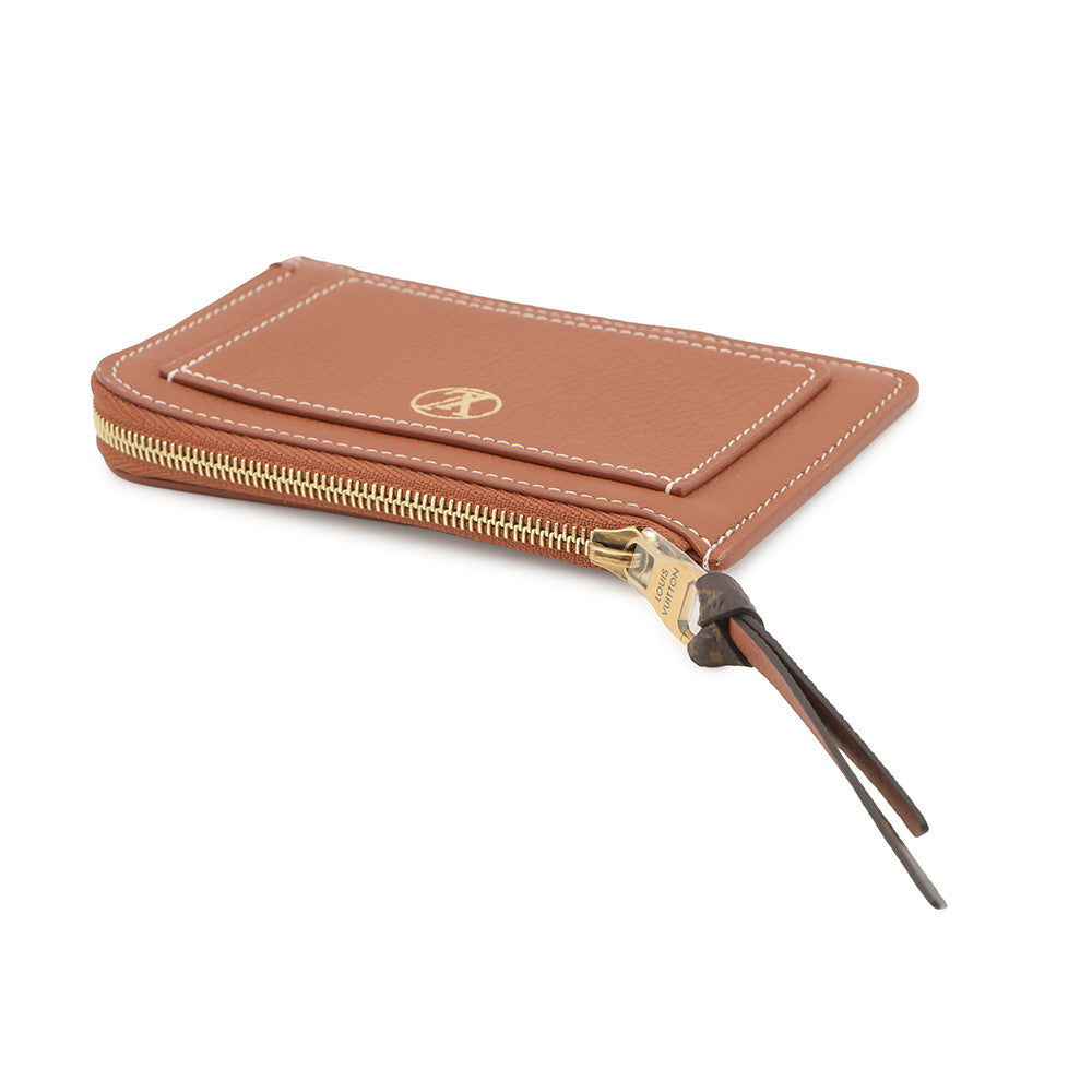 LOUIS VUITTON Card Case Porto Cult Lowkey CognacM14551 Calf Leather