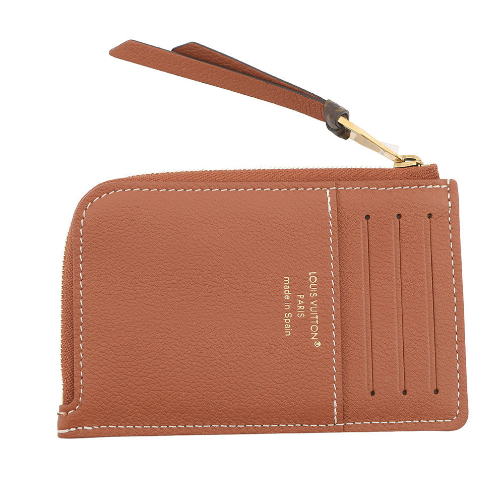 LOUIS VUITTON Card Case Porto Cult Lowkey CognacM14551 Calf Leather