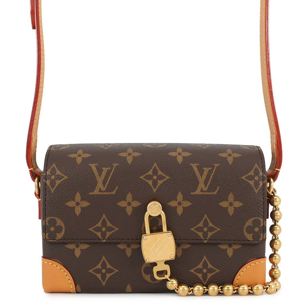 LOUIS VUITTON Steamer Wearable Wallet BrownM14738 Monogram