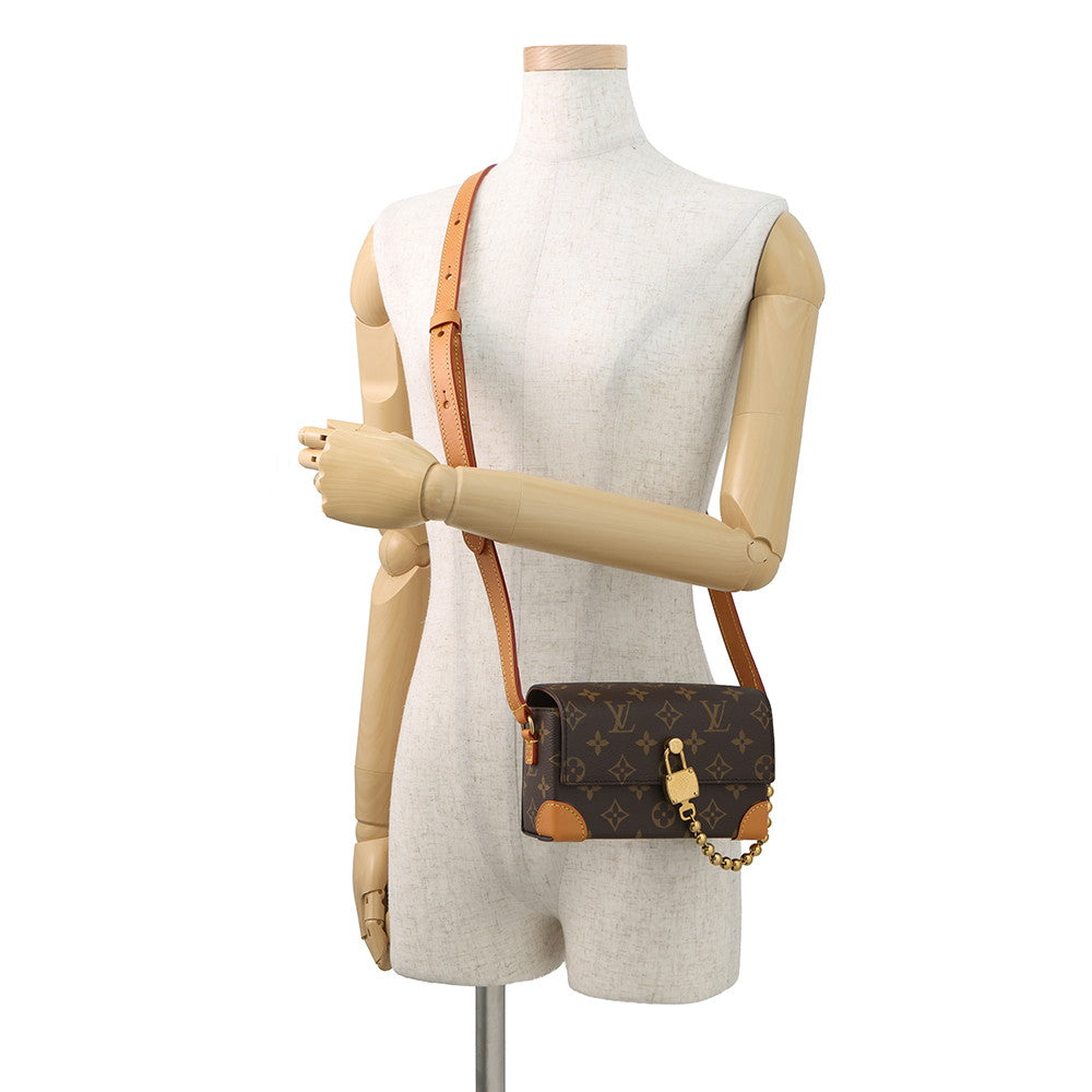 LOUIS VUITTON Steamer Wearable Wallet BrownM14738 Monogram