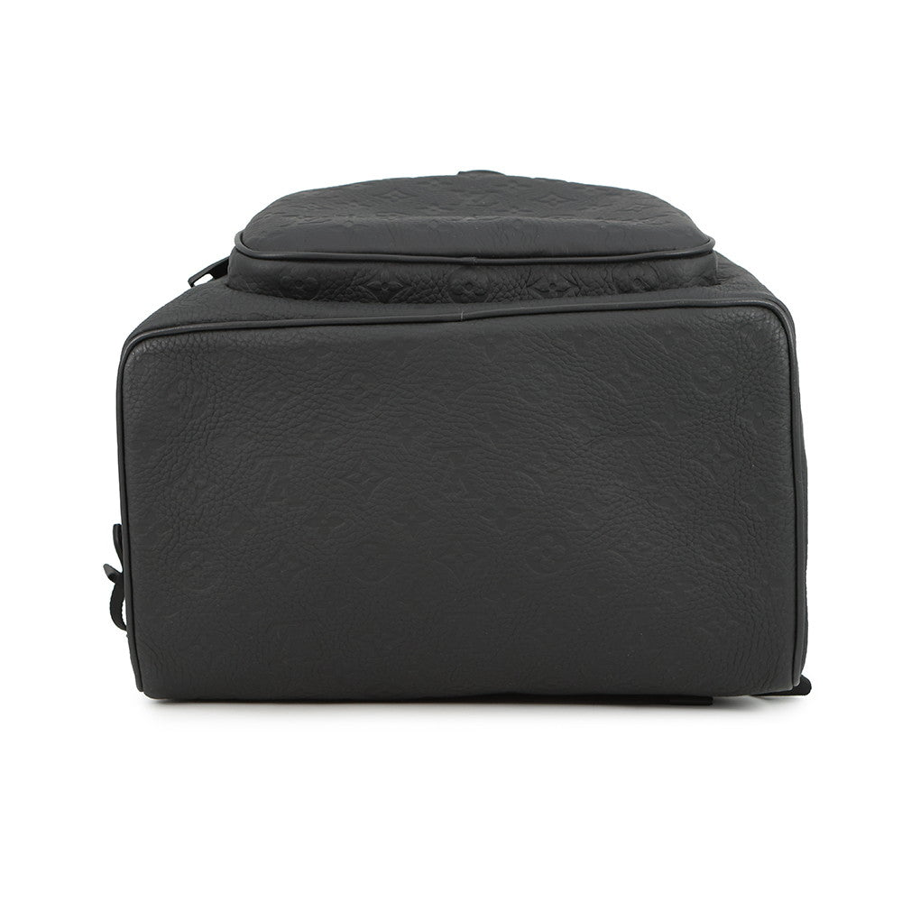 LOUIS VUITTON Montsouris・Backpack NoirM23127 Monogram・Taurillon