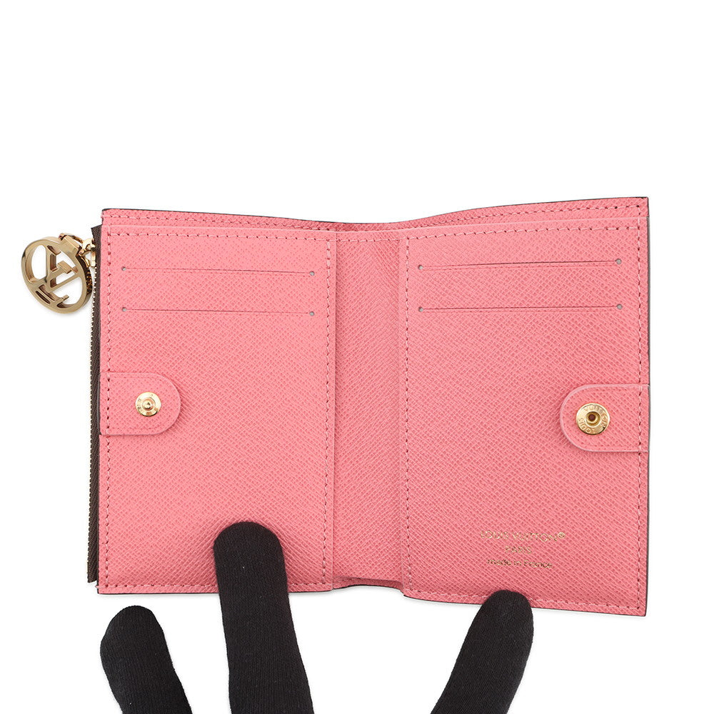 LOUIS VUITTON Portefeuille Lisa Eugenie PinkM25692 Monogram