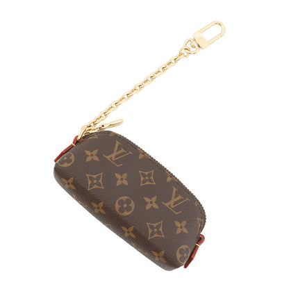 LOUIS VUITTON Cosmetic Lipstick Pouch BrownM25694 Monogram・Canvas