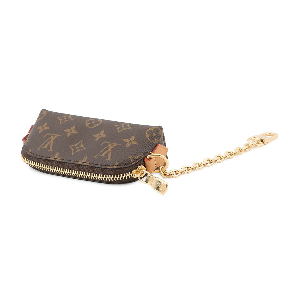 LOUIS VUITTON Cosmetic Lipstick Pouch BrownM25694 Monogram・Canvas