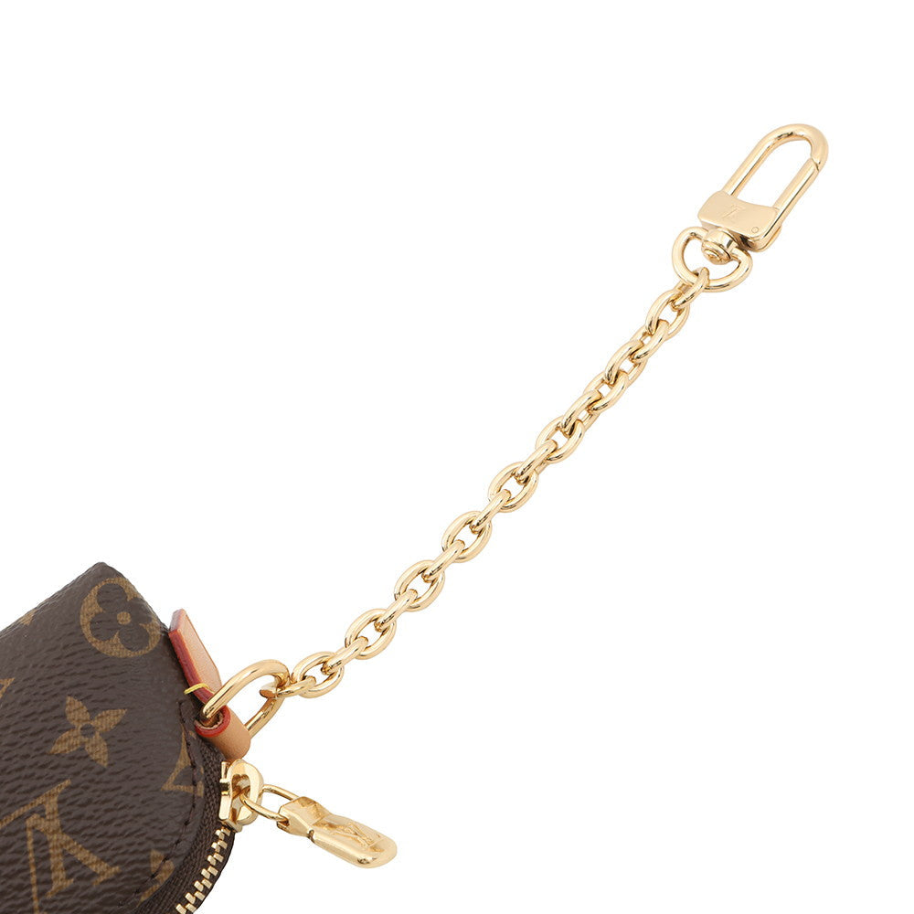 LOUIS VUITTON Cosmetic Lipstick Pouch BrownM25694 Monogram・Canvas