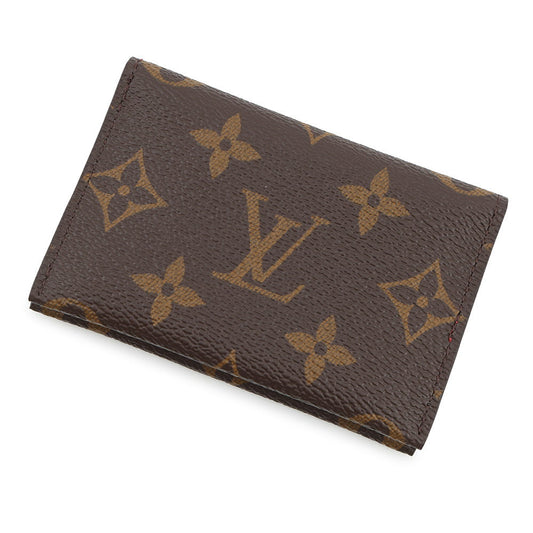 LOUIS VUITTON Porto Carte Slim Brown/Pink Opal/RedM26901 Monogram