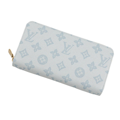 LOUIS VUITTON Zippy wallet Blue CourrierM27686 Monogram Origin