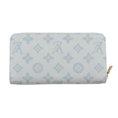 LOUIS VUITTON Zippy wallet Blue CourrierM27686 Monogram Origin