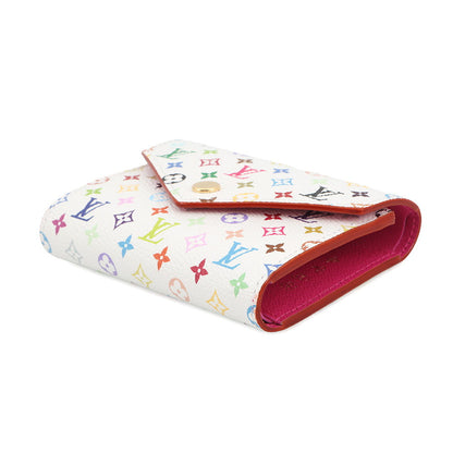 LOUIS VUITTON LV × TM Portefeuille Victorine WhiteM28387 Monogram・Multicolor