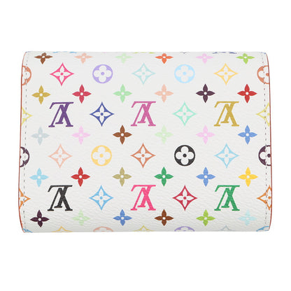 LOUIS VUITTON LV × TM Portefeuille Victorine WhiteM28387 Monogram・Multicolor
