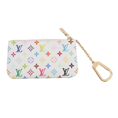 LOUIS VUITTON LV × TM Card Key Case Pochette Cles WhiteM28388 Monogram・Multicolor