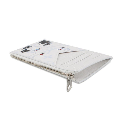 LOUIS VUITTON Japan Limited Edition Coin Card Holder Ski WhiteM29507 Monogram