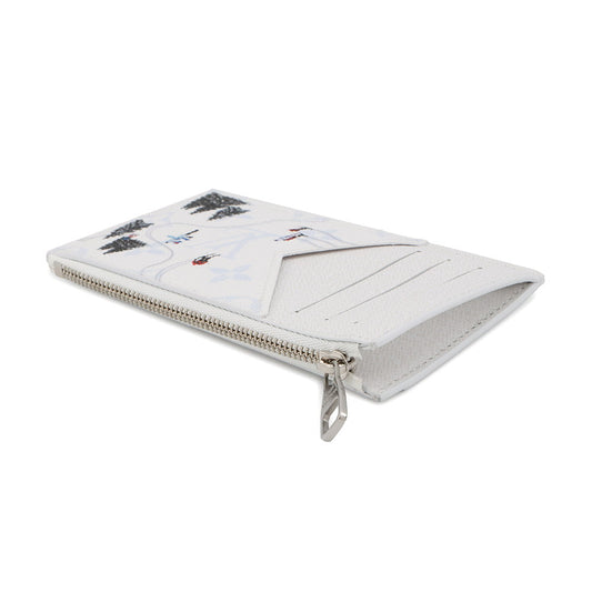 LOUIS VUITTON Japan Limited Edition Coin Card Holder Ski WhiteM29507 Monogram