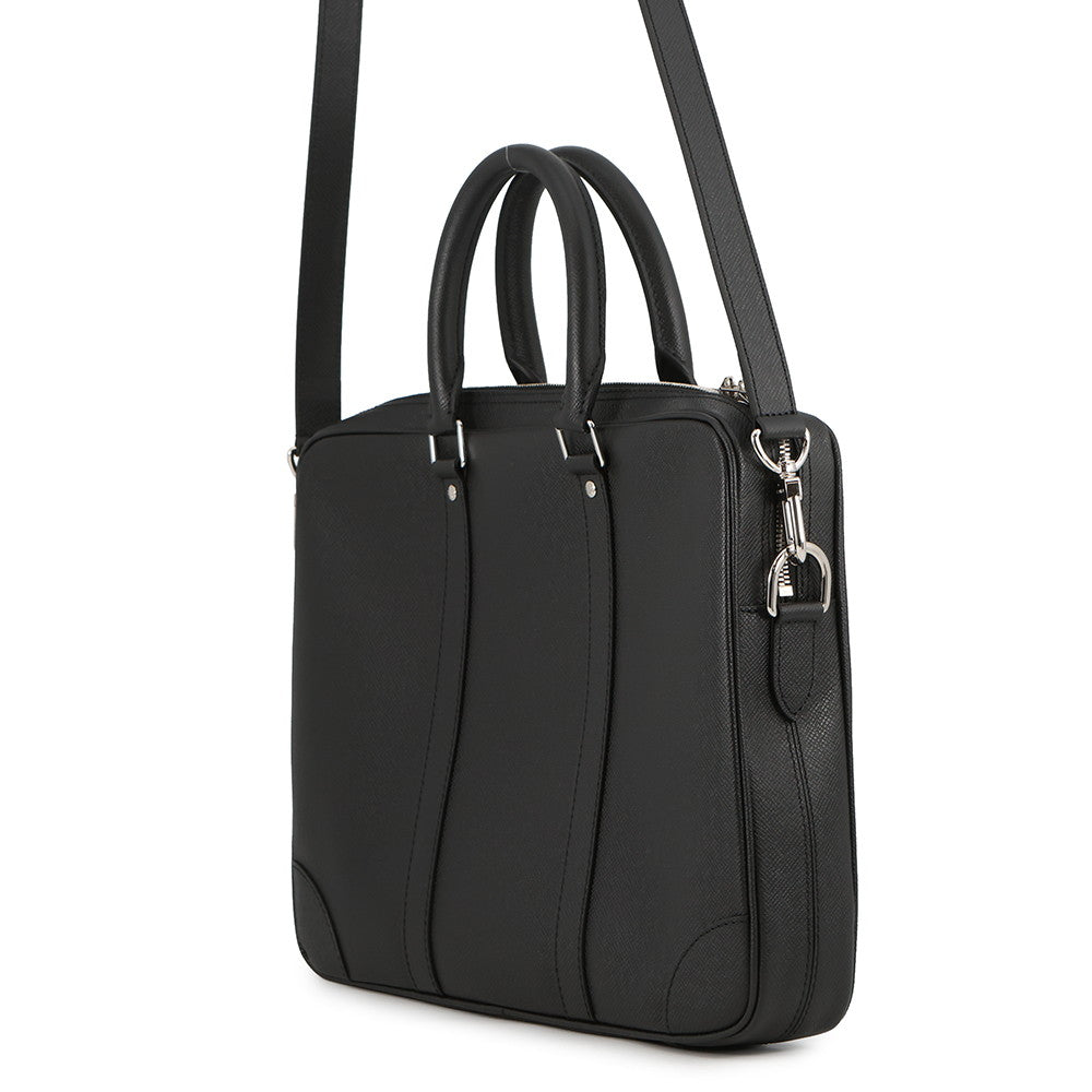 LOUIS VUITTON Porto Documan-Voyage NoirM30925 Taiga Leather