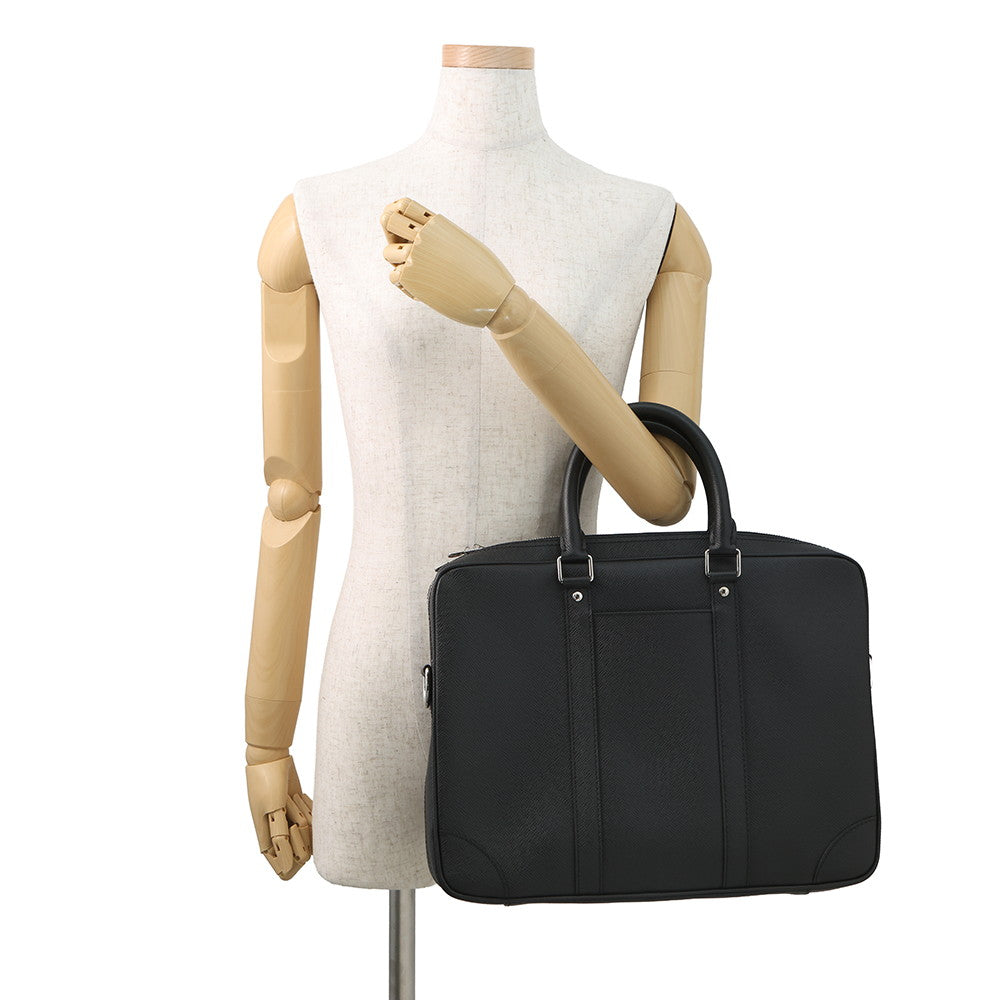 LOUIS VUITTON Porto Documan-Voyage NoirM30925 Taiga Leather