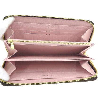 LOUIS VUITTON Zippy Wallet Rose BallerineM41894 Monogram